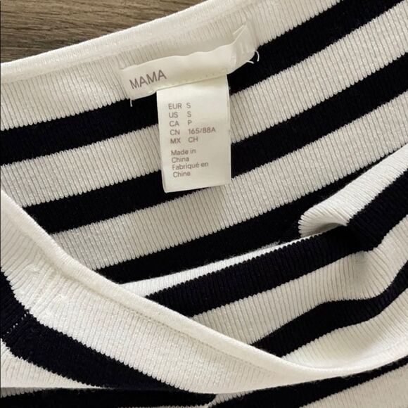 H&M Maternity Off The Shoulder Top - Picture 3 of 4